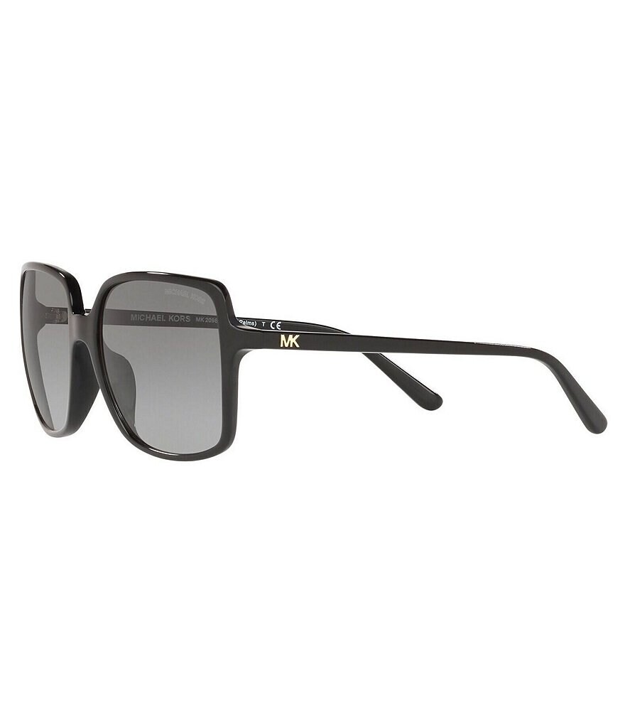 

Michael Kors - большие солнцезащитные очки в квадратной оправе Isle of Palms, черный