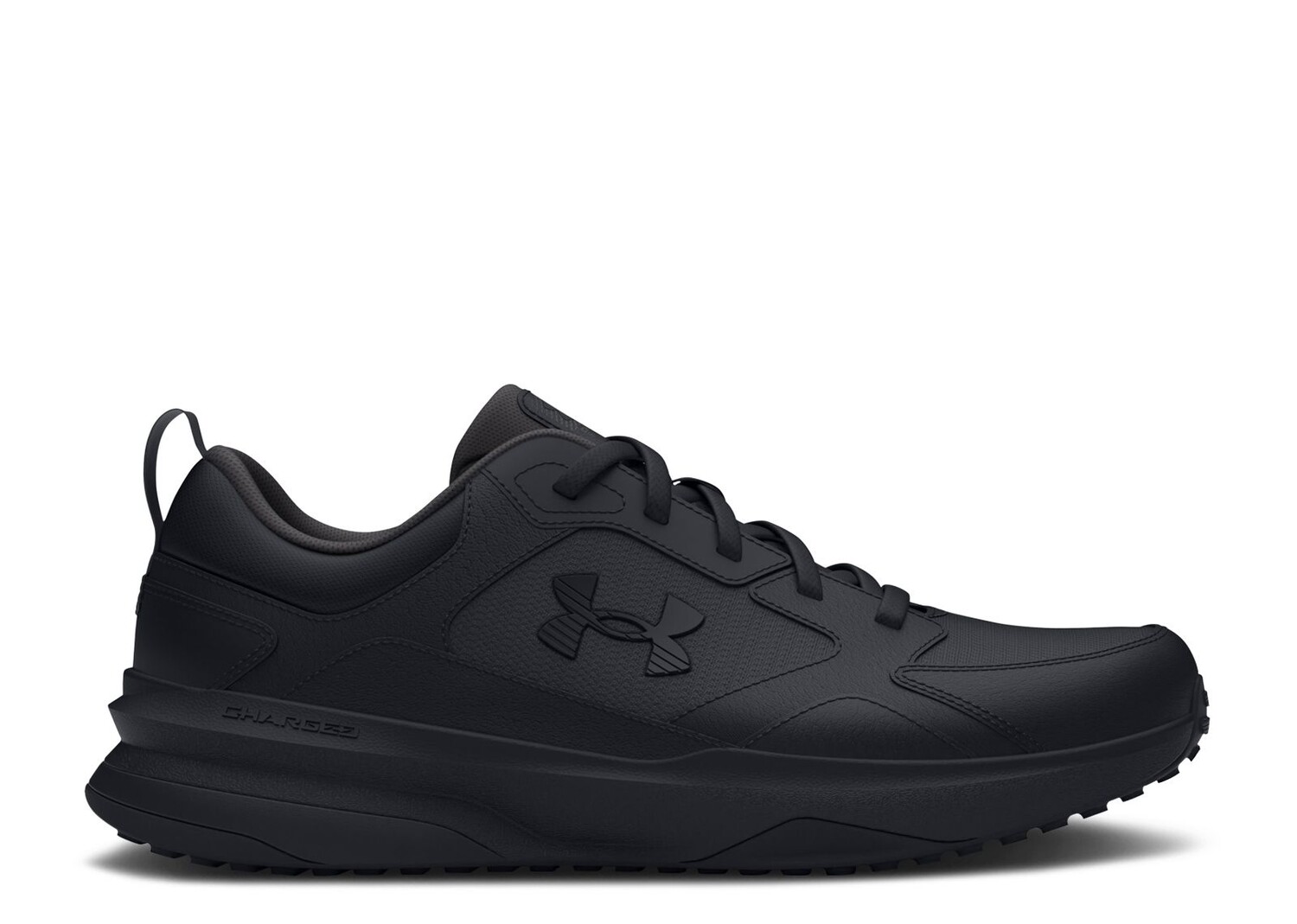 

Кроссовки Under Armour Charged Edge 4E Wide 'Triple Black', черный