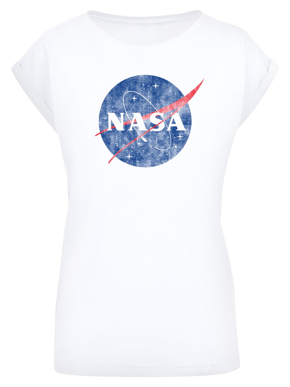 Рубашка F4Nt4Stic NASA Classic Insignia, белый цена и фото