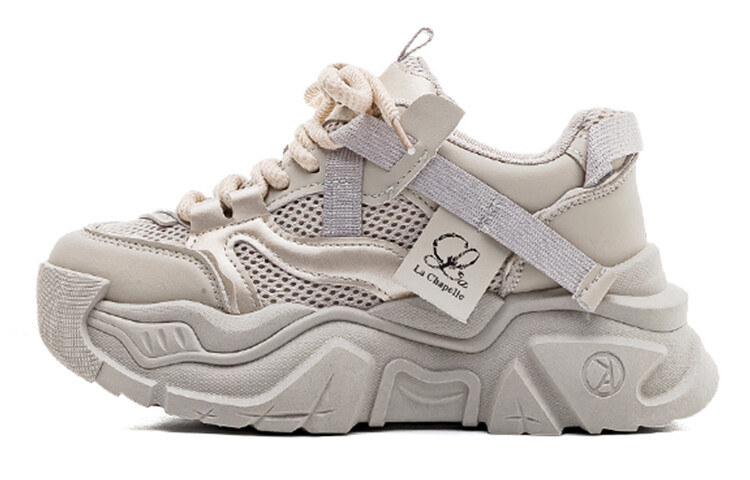 

Кроссовки La Chapelle Chunky Sneakers Women's Low-top, хаки