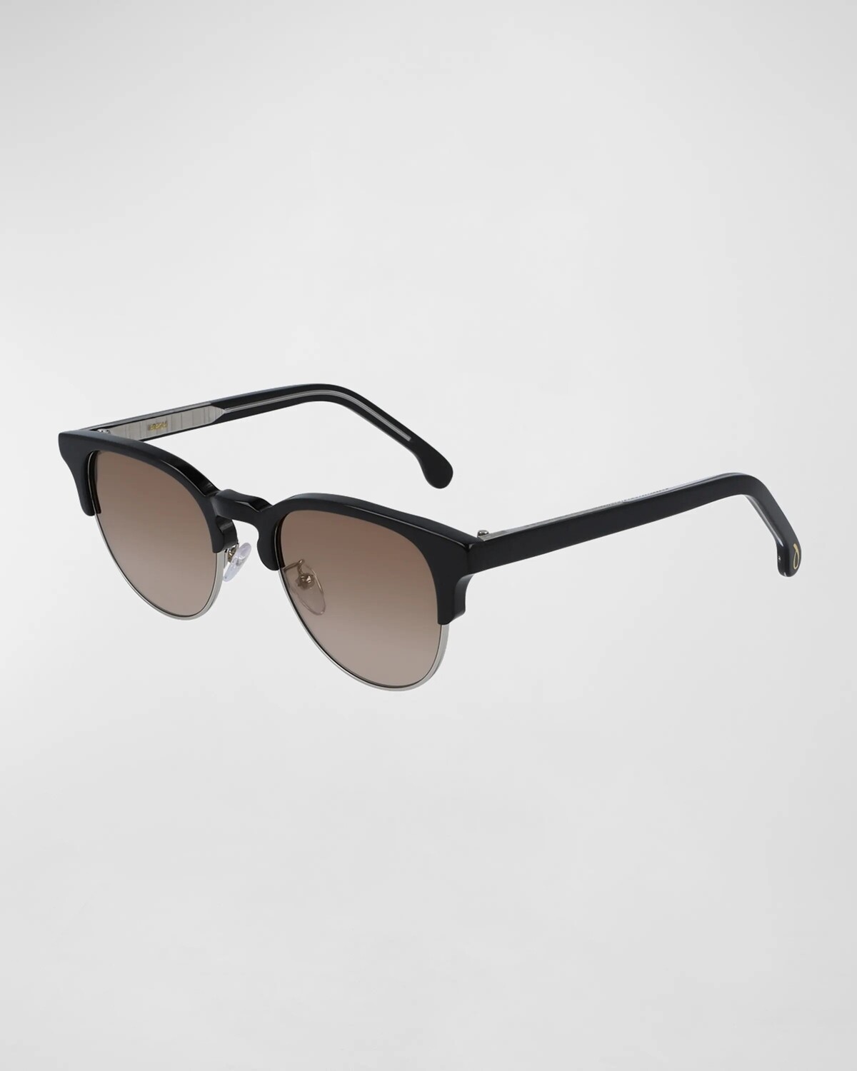 

Мужские круглые солнцезащитные очки березового цвета Paul Smith, цвет Black Ink