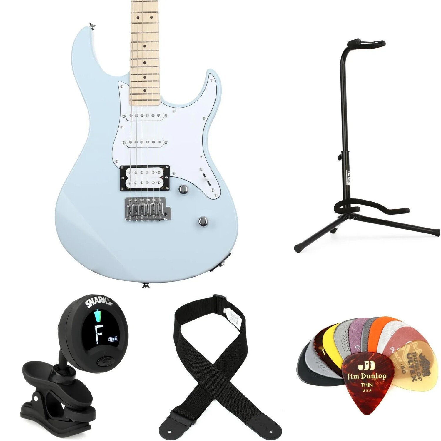 

Yamaha PAC112VM Pacifica Essentials Bundle — ледяной синий