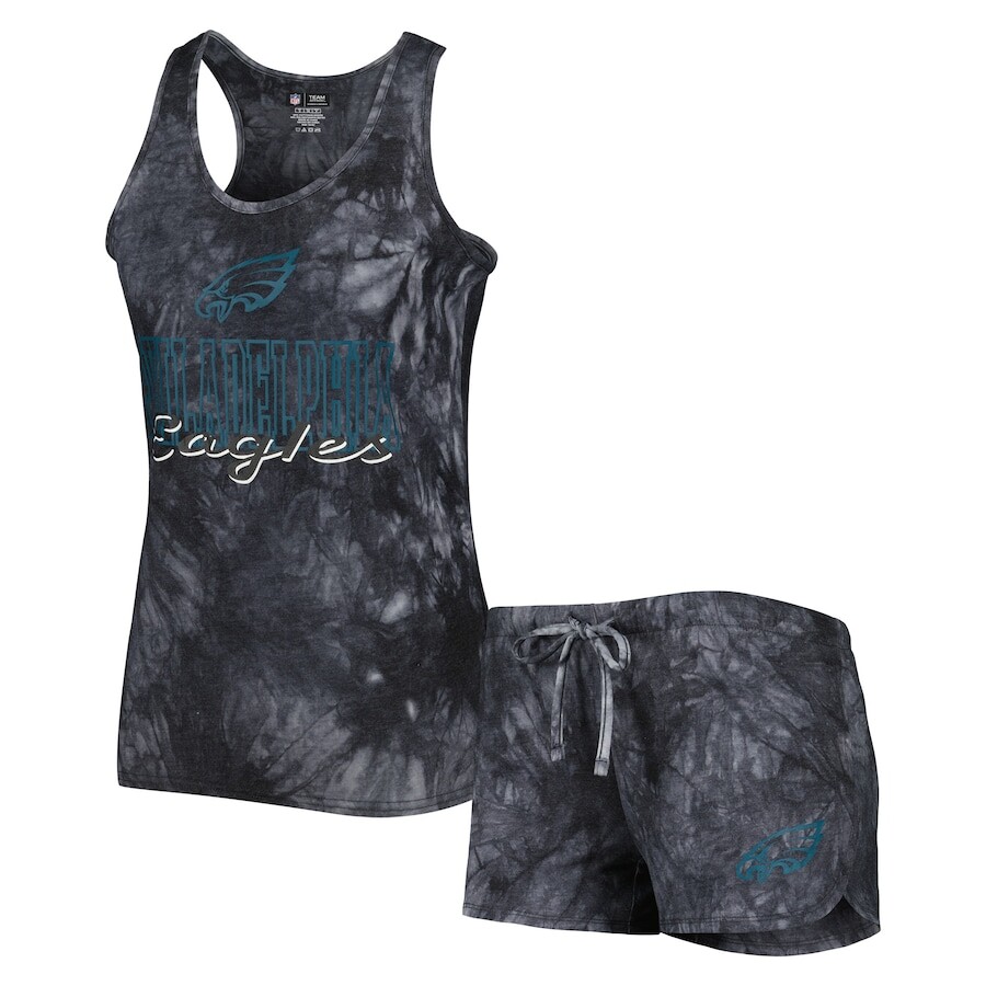 

Пижамный комплект Concepts Sport Philadelphia Eagles, угольный