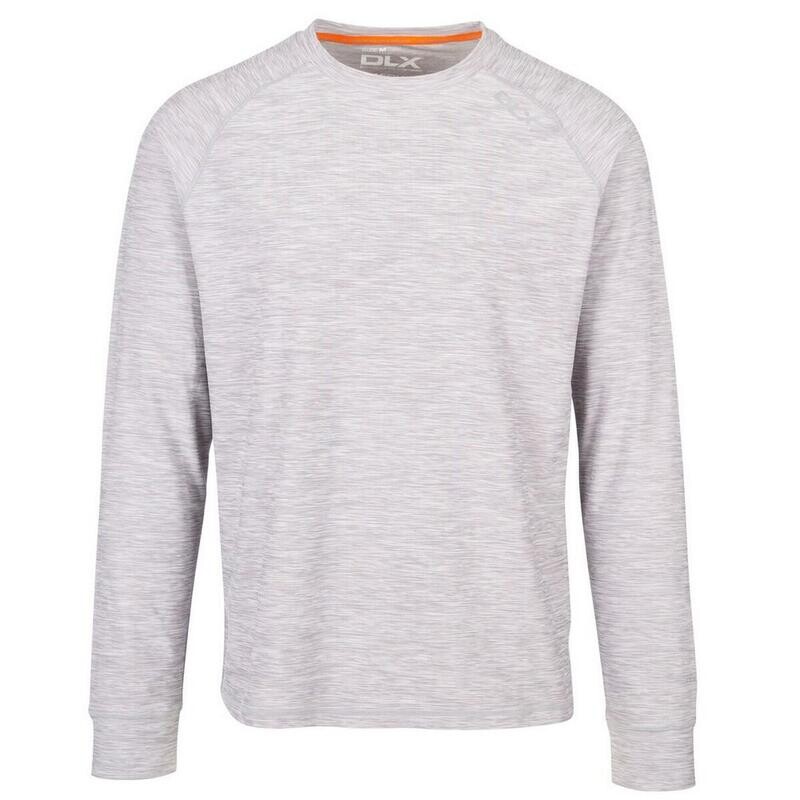

Мужская футболка Callum с длинным рукавом Platinum Heather TRESPASS, цвет gris