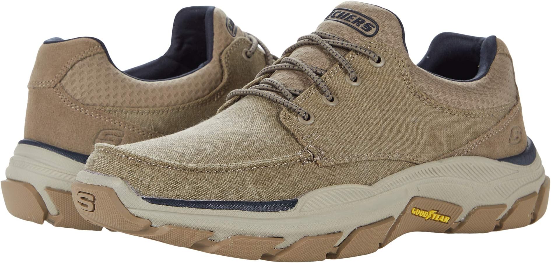 Кроссовки Relaxed Fit Respected - Loleto SKECHERS, серо-коричневый брюки zara relaxed fit серо коричневый
