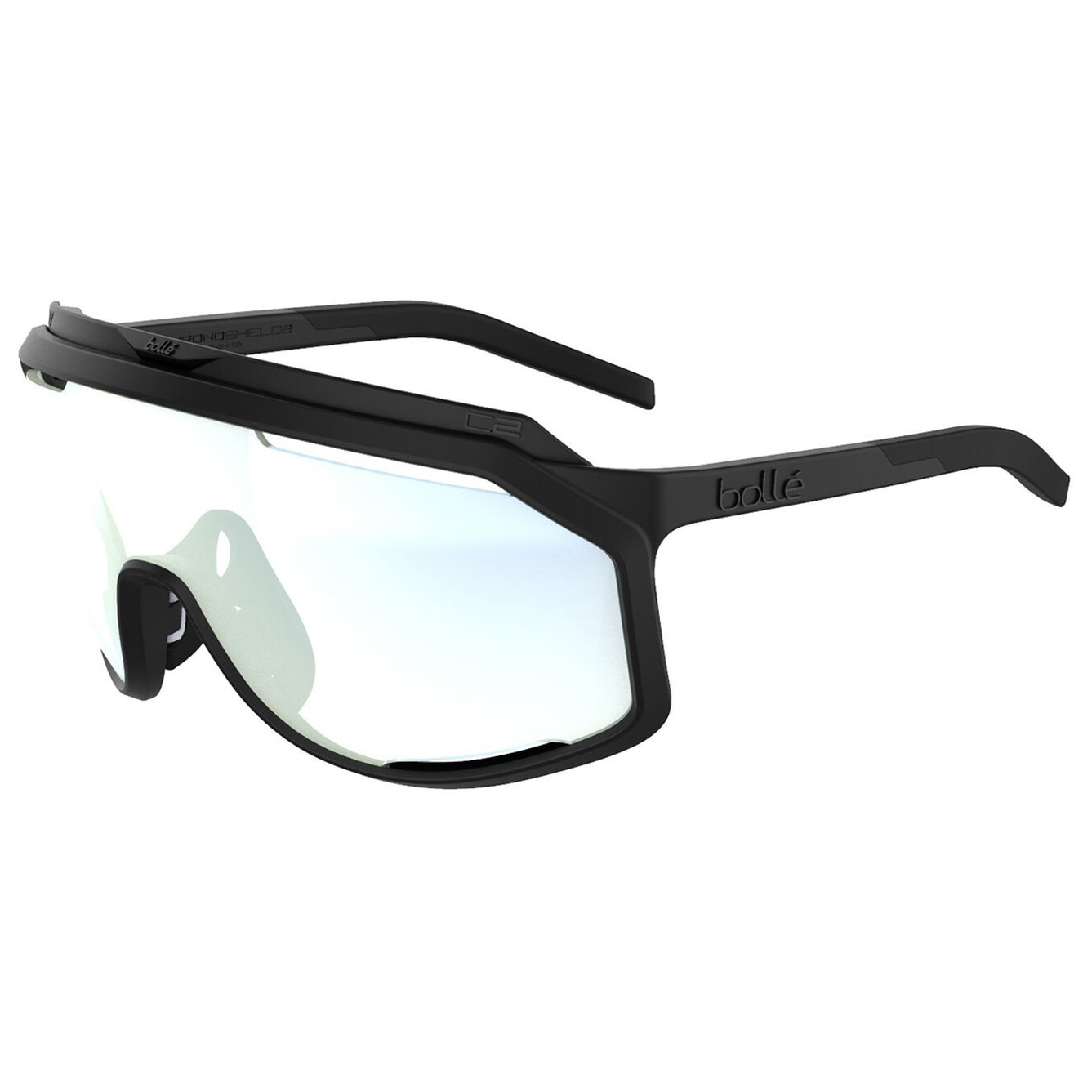 Велосипедные очки Bollé Chronoshield Photochromic S1 3 (VLT 62 9%), цвет Black Matte