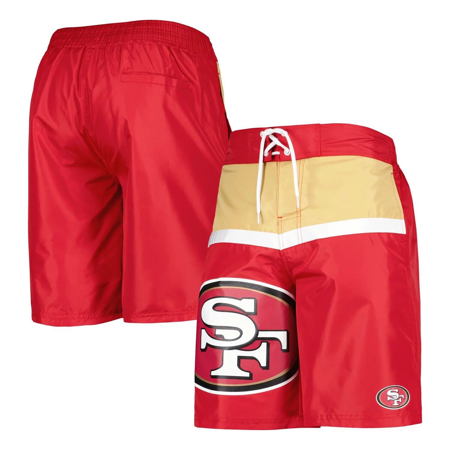 

Мужские плавки G-III Sports от Carl Banks Scarlet San Francisco 49ers Sea Wind