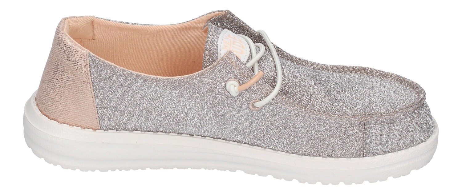 

Низкие кроссовки Hey Dude Low WENDY Y METALLIC SPARKLE, розовый