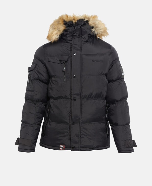

Стеганая куртка Geographical Norway, черный