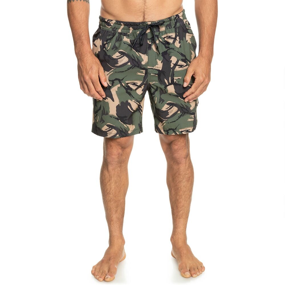

Шорты для плавания Quiksilver Taxer Cargo 18, зеленый