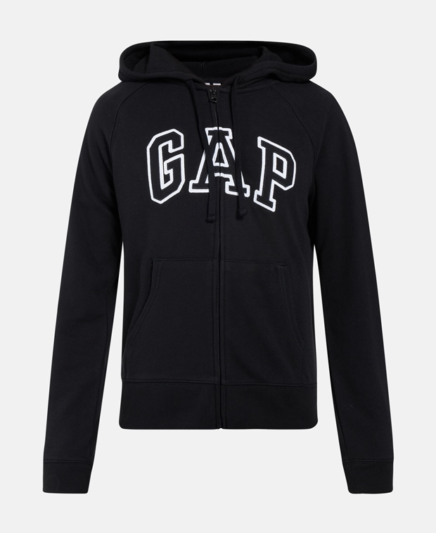 

Толстовка с капюшоном Gap, черный