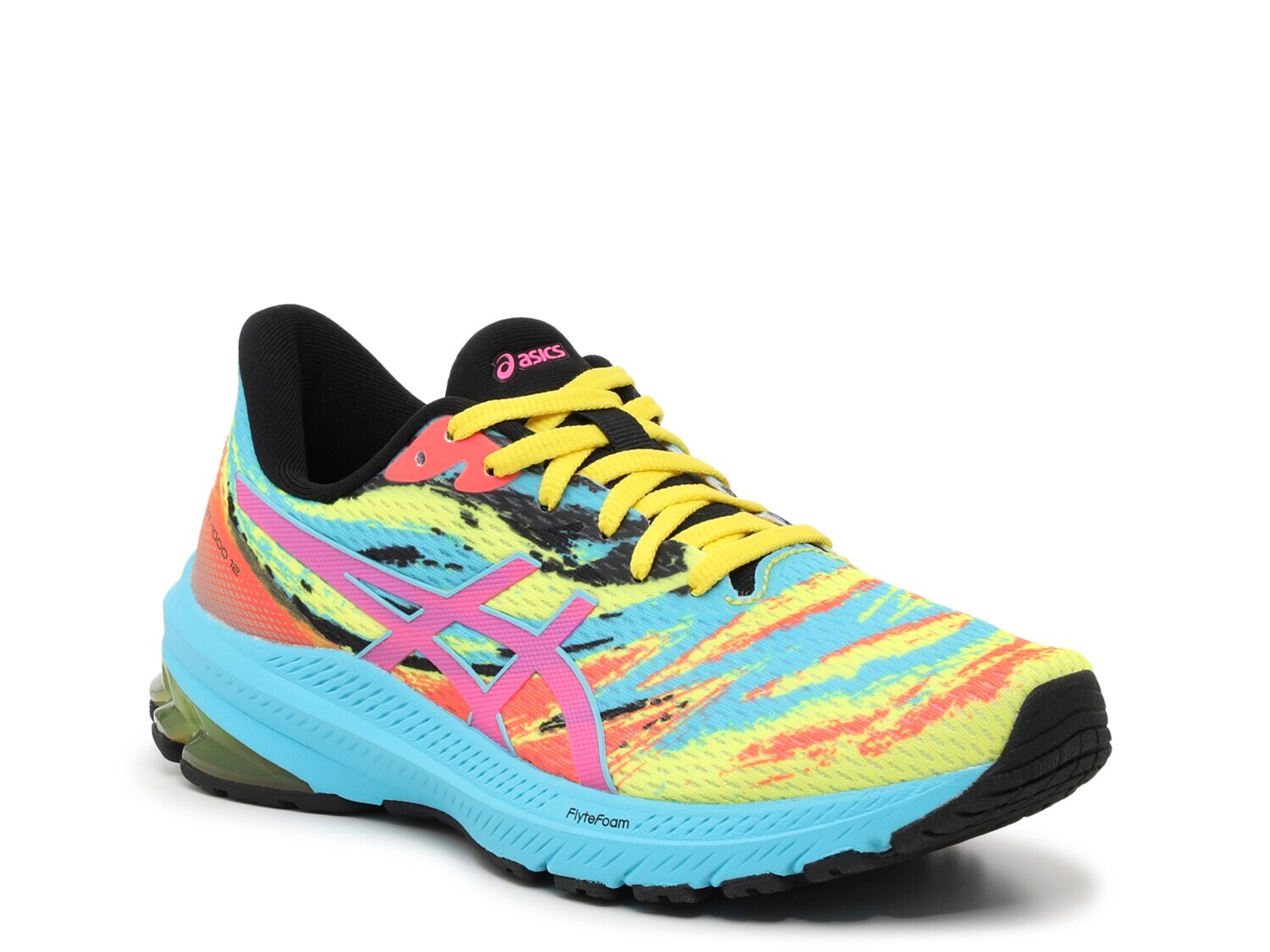 

Беговые кроссовки GT-1000 12 — женские ASICS, мультиколор