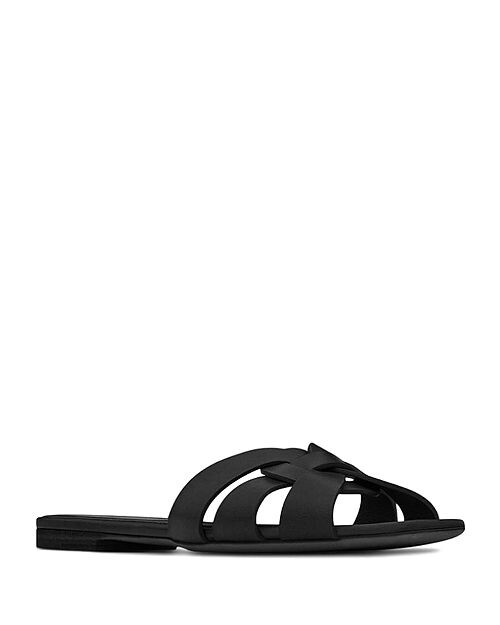 

Мюли Tribute из гладкой кожи Saint Laurent, цвет Black