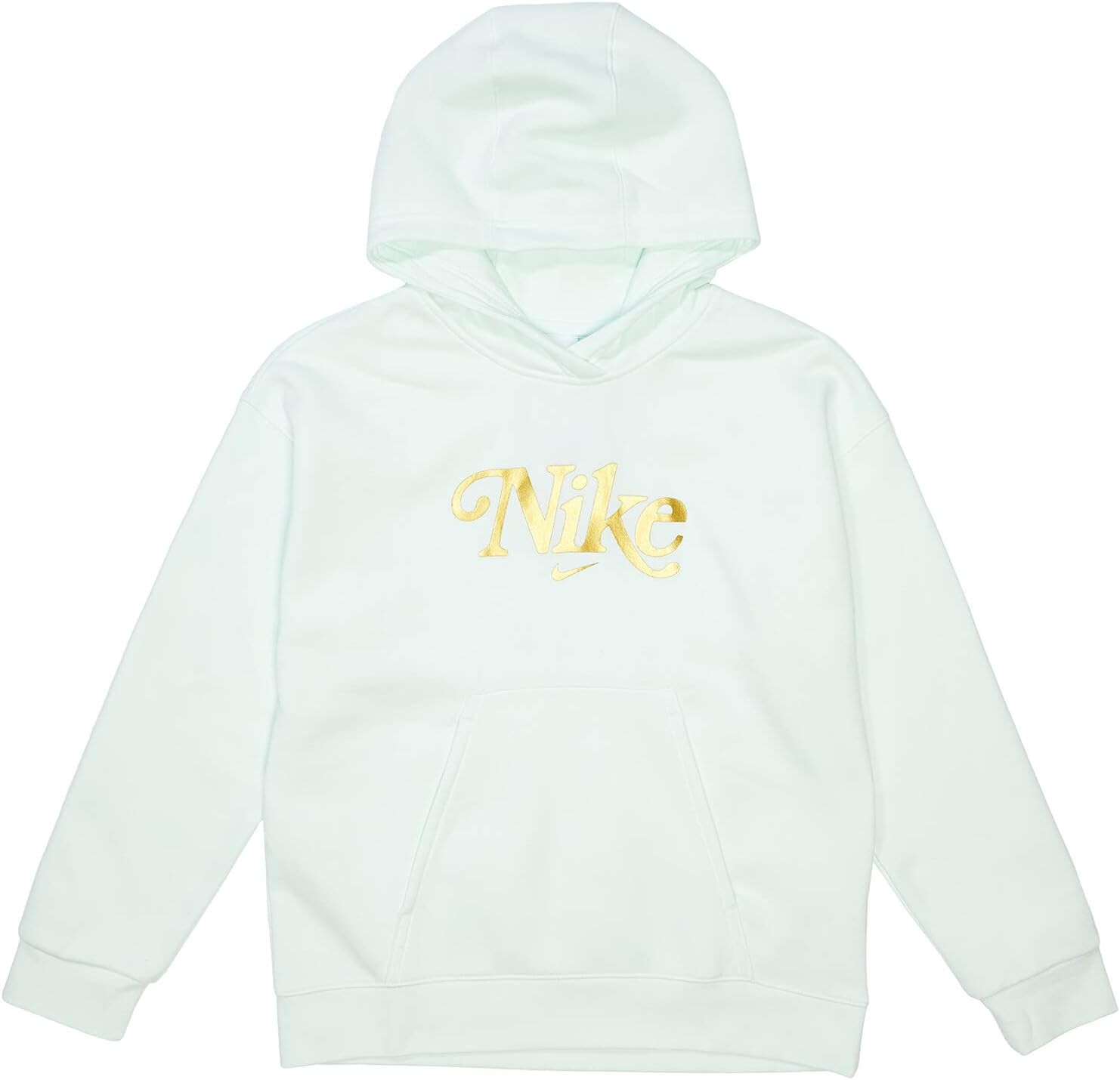 

Худи Nike Sportswear Club Fleece BF Hoodie, цвет Barely Green/Metallic Gold