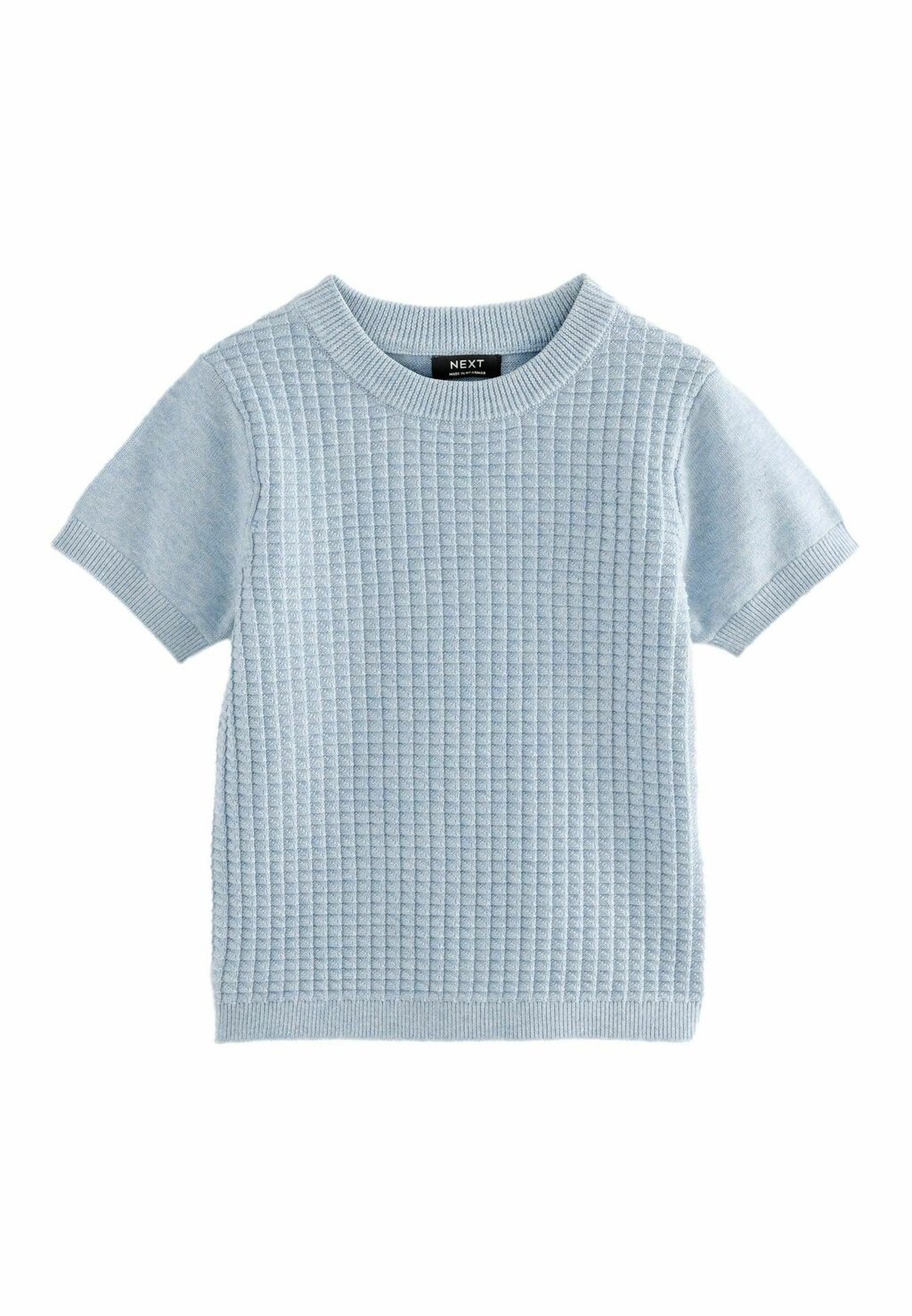 

Футболка базовая TEXTURED Next, цвет blue