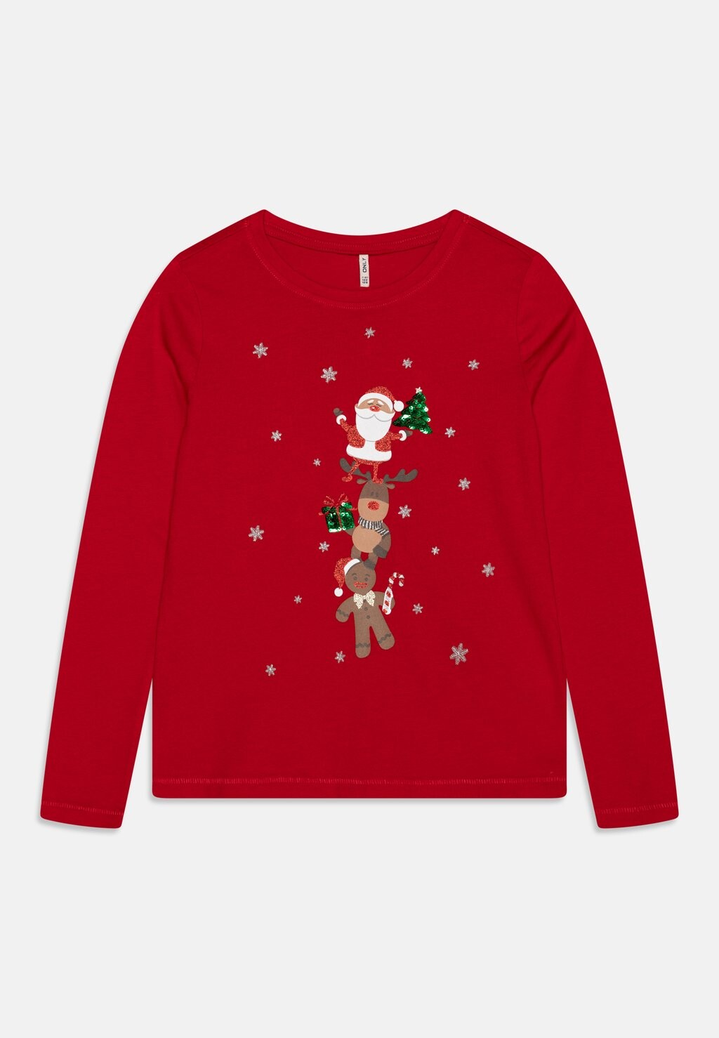

Футболка с длинным рукавом Kogyrsa Xmas Unisex Kids ONLY, цвет urban red