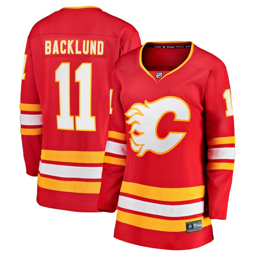 

Джерси Fanatics Branded Calgary Flames, красный