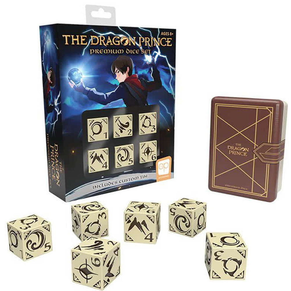 

Аксессуары USAopoly Premium d6 Dice Set: Dragon Prince (6)