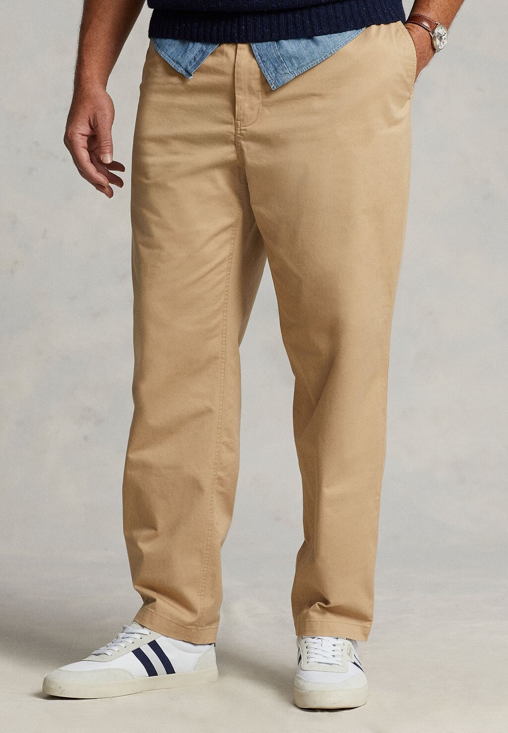

Брюки БРЮКИ НА ПЛОСКОЙ ПЛАНЕ Polo Ralph Lauren Big & Tall, винтажный хаки