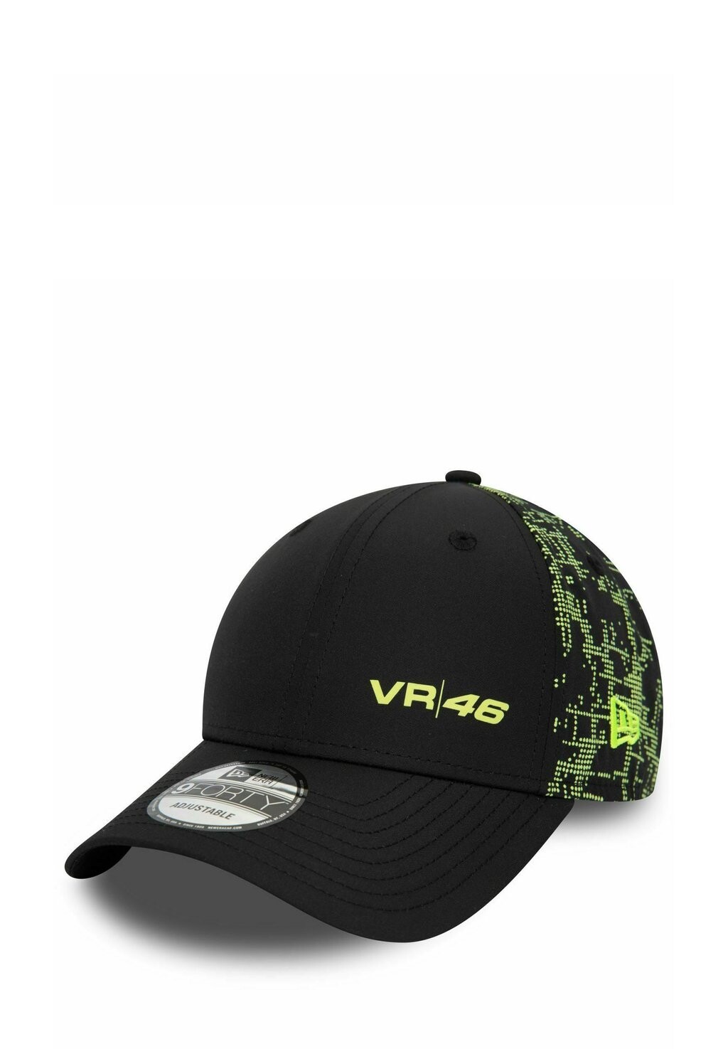 

Бейсболка 9FORTY VESPA VR46 GLITCH PRINT New Era, цвет black