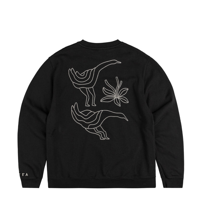 

Толстовка duck attack crewneck sweatshirt By Parra, черный