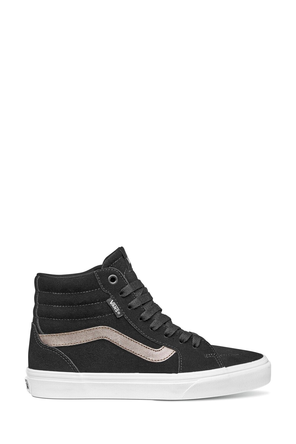 

Черно-золотые женские спортивные туфли Filmore с завышенной талией Vans, черный