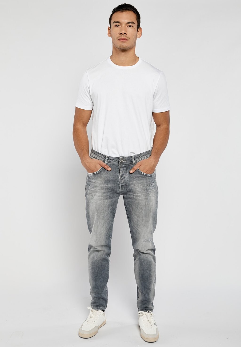 

Джинсы зауженного кроя Goldgarn, цвет grey denim