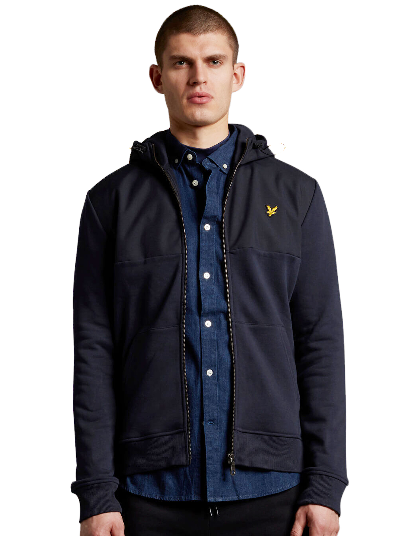 

LYLE & SCOTT Толстовка с капюшоном и молнией, синий