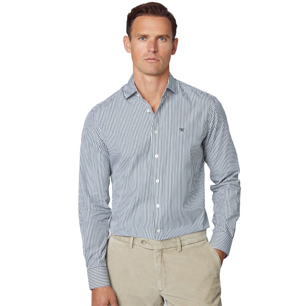 

Рубашка с длинным рукавом Hackett Essential Bengal, зеленый