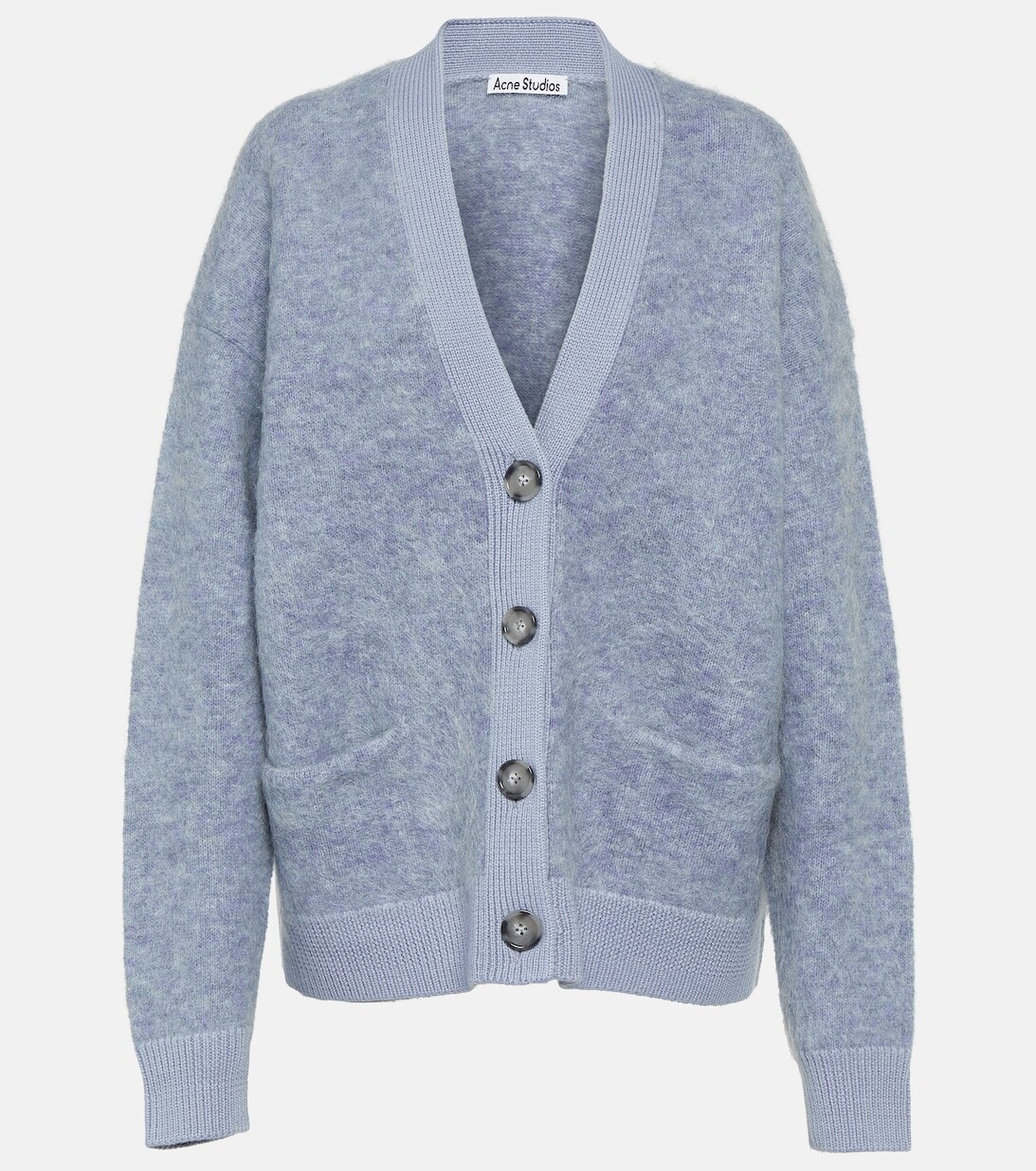

Кардиган из смесовой шерсти ACNE STUDIOS, синий
