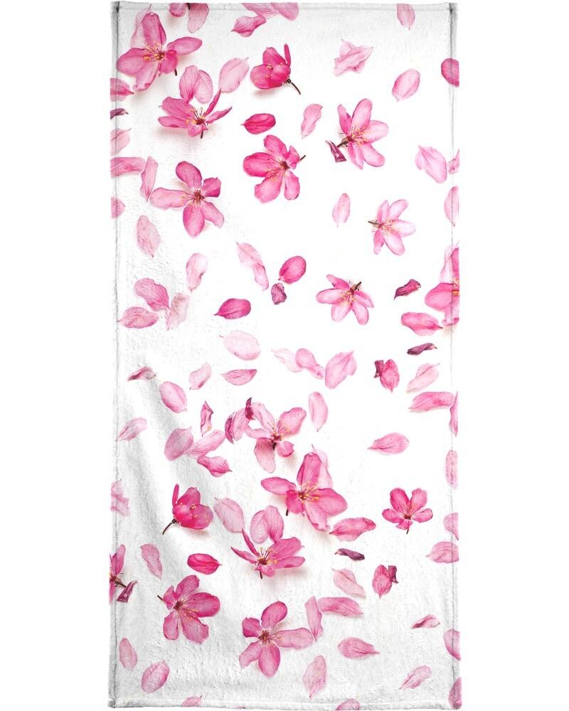 

Полотенце для ванной Juniqe Blossom Fall, цвет Rosa & Weiß