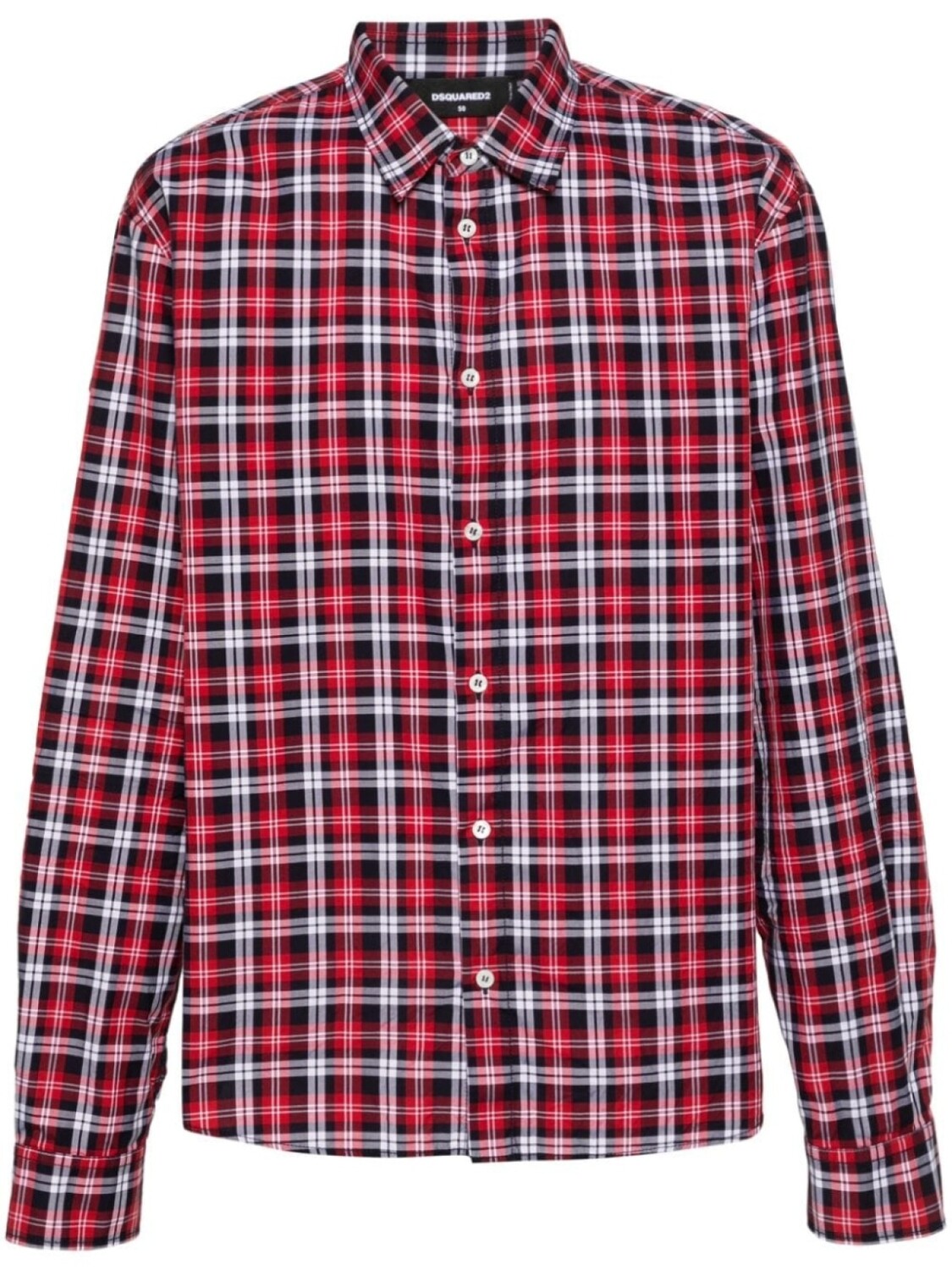 

Dsquared2 рубашка Canadian Burbs в клетку, красный