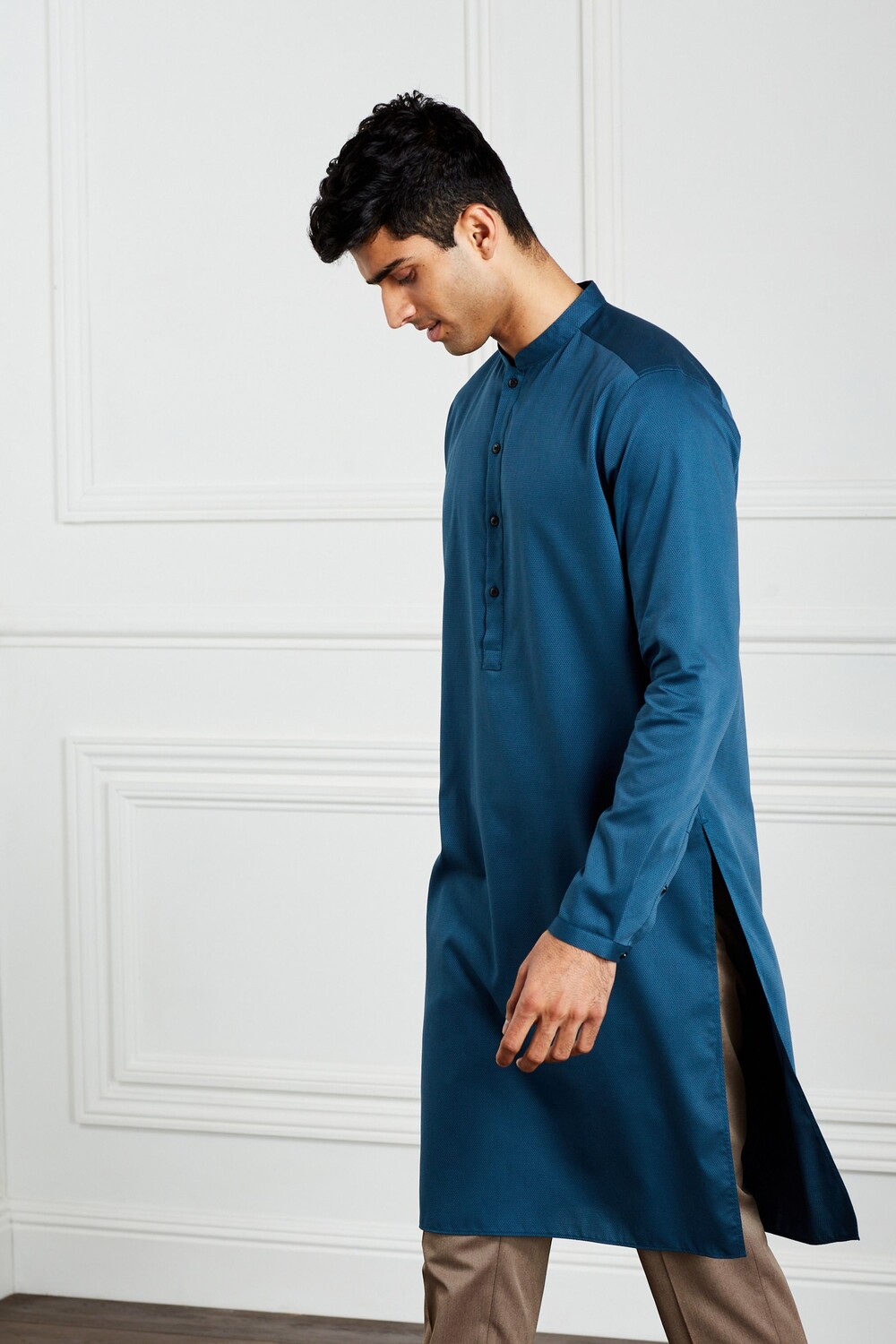 

Мужская фирменная рубашка Kurta Next, синий