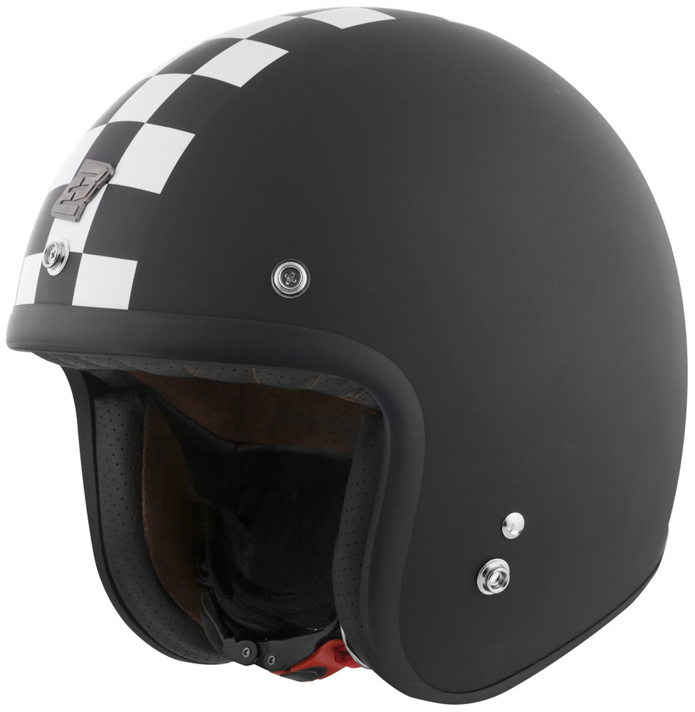 V541 Шлем Scacco Jet Bogotto, черный матовый/белый v541 реактивный шлем bogotto зеленый