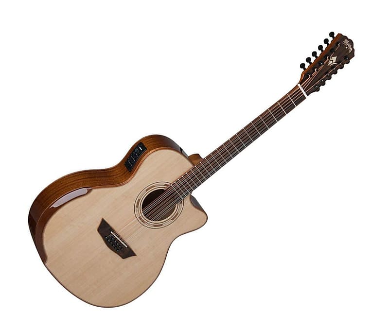 

Акустическая гитара Washburn 12 String Acoustic-Electric Guitar, Natural