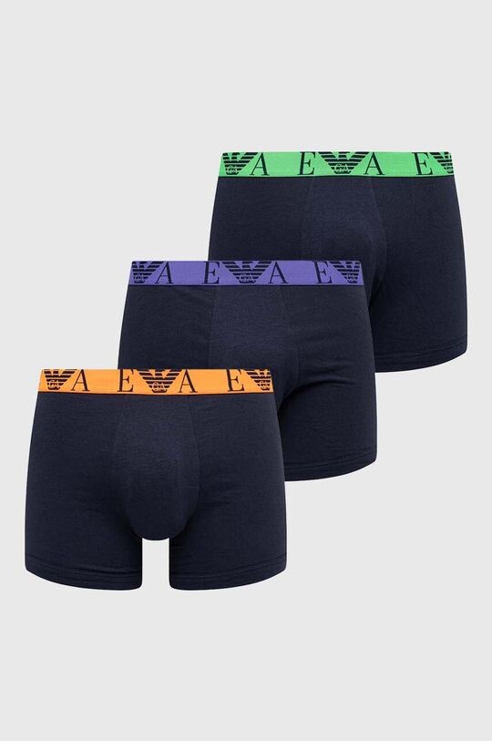 

3 упаковки боксеров Emporio Armani Underwear, темно-синий