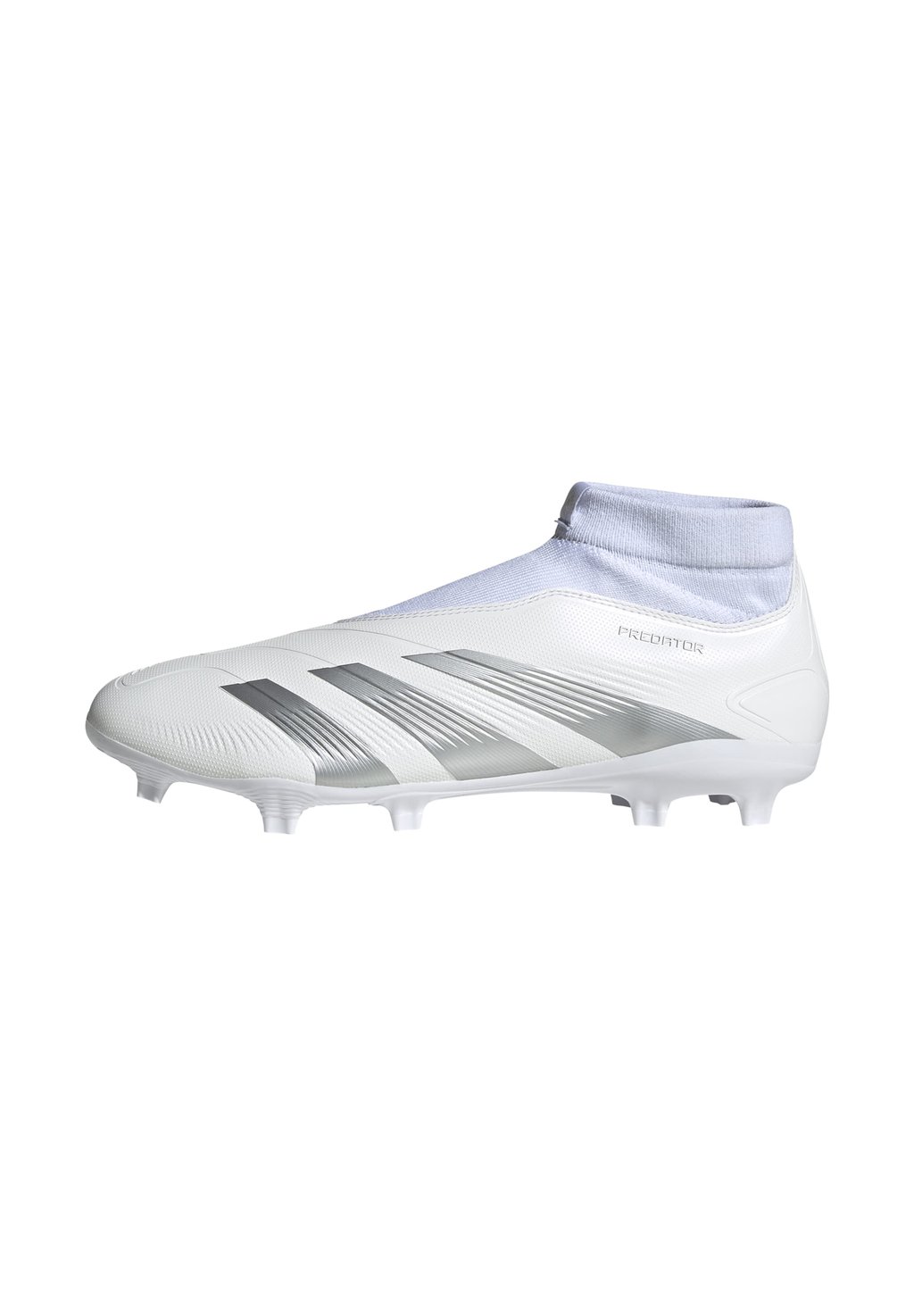 Футбольные бутсы с шипами PREDATOR LEAGUE LL FG adidas Performance, цвет footwear white/silver metallic