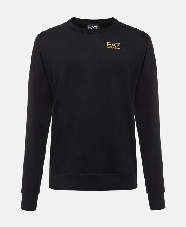 

Толстовка EA7 Emporio Armani, цвет Caviar Black