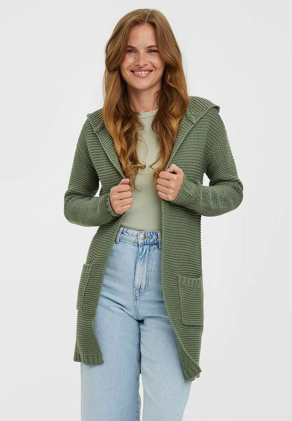 

Кардиган Vero Moda LONGLINE, цвет laurel wreath