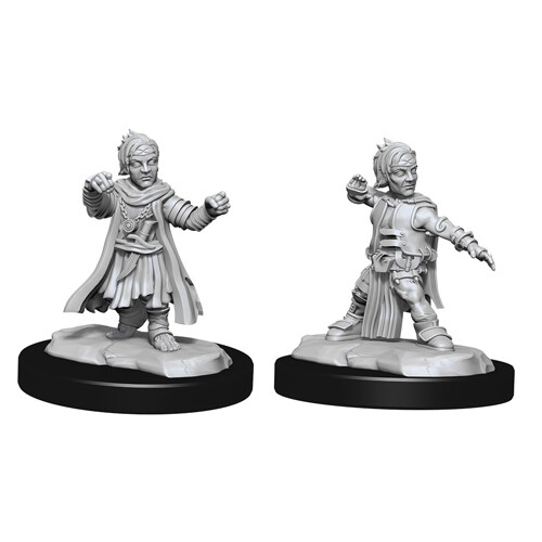 Фигурки Pathfinder Battles Deepcuts Unpainted Miniatures (Wave 15): Halfing Monk Male