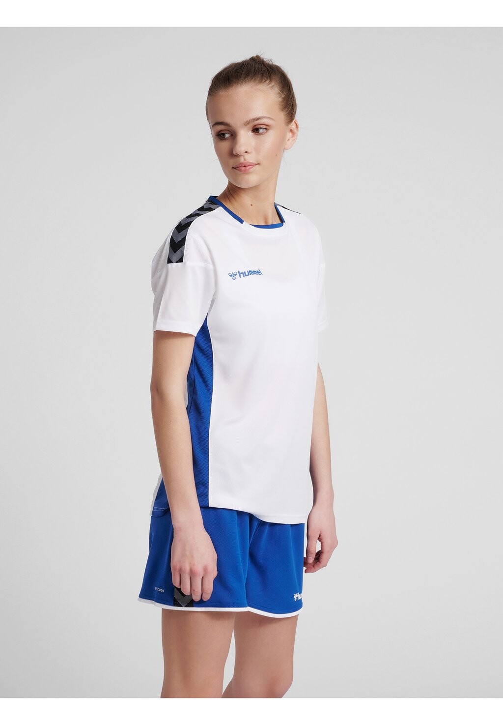 

Футболка с принтом Hummel, молочный, Коричневый