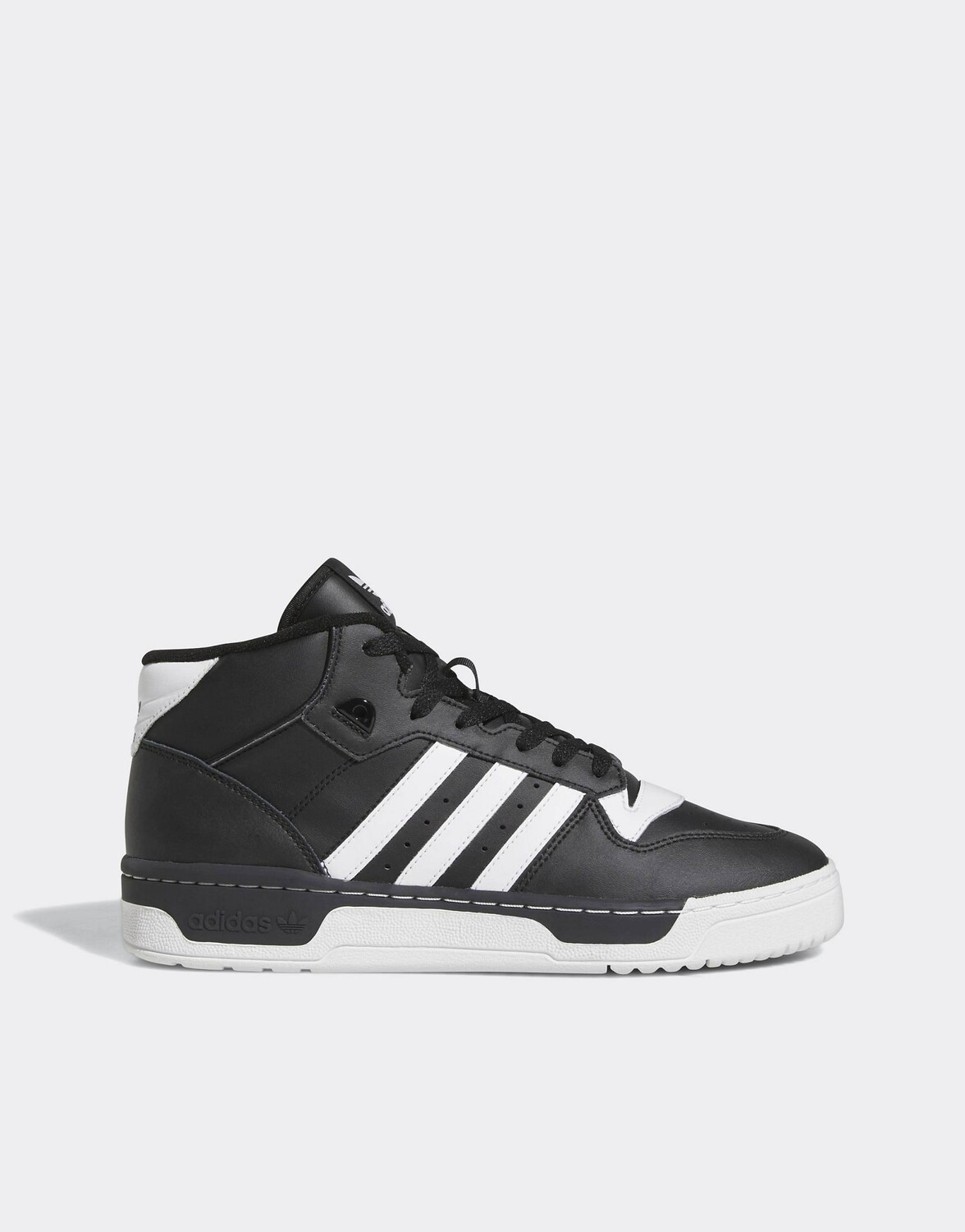 

Черно-белые кроссовки adidas Originals Rivalry