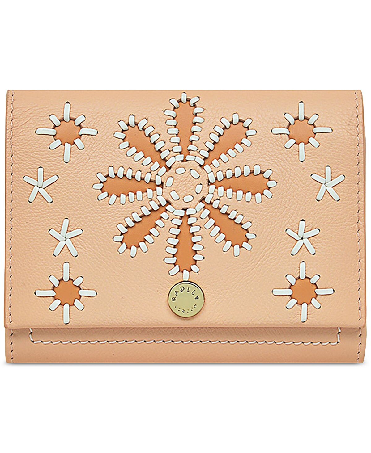 

Кожаный кошелек Stitch Street среднего размера с клапаном Radley London