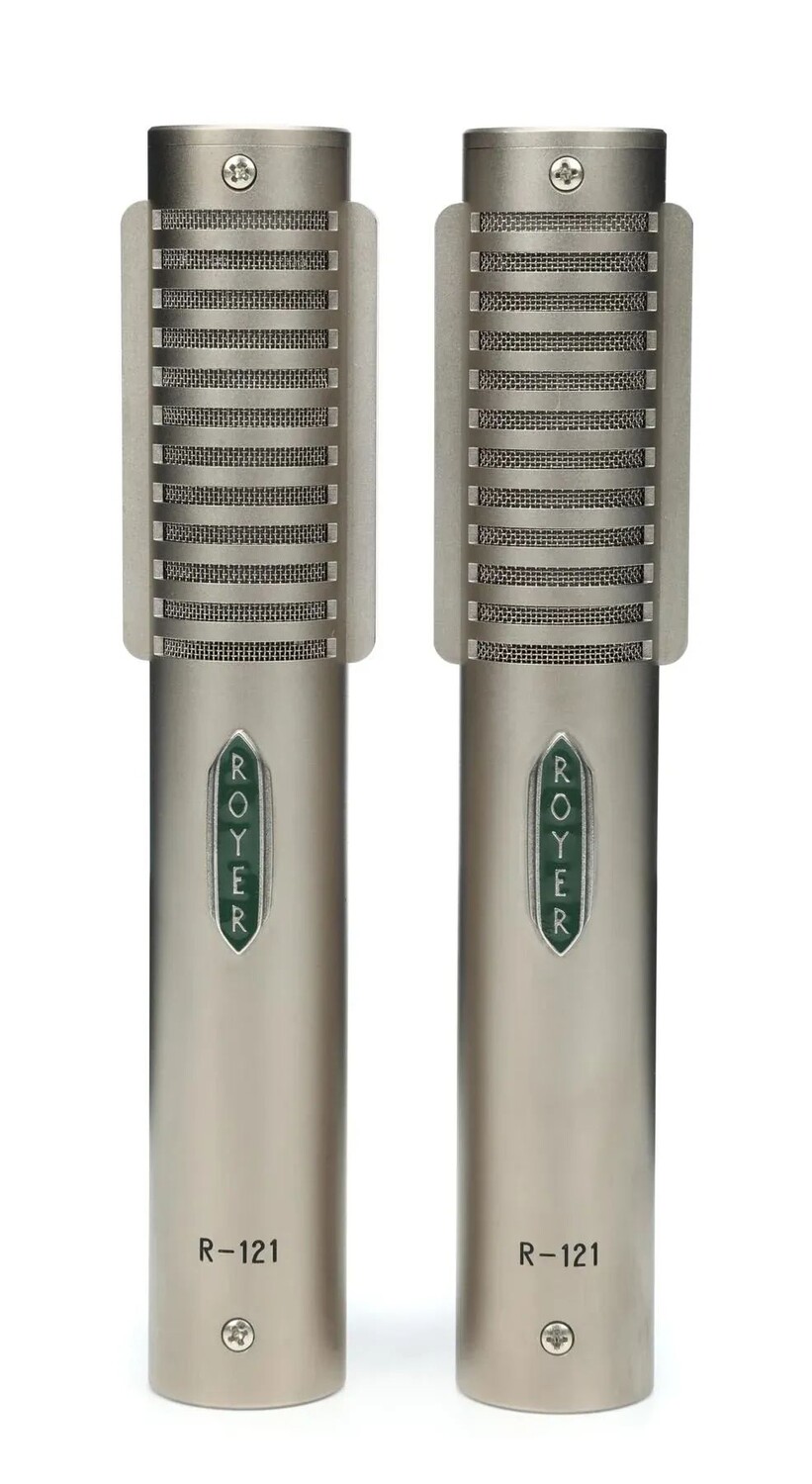 

Ленточный микрофон Royer R-121 — согласованная пара