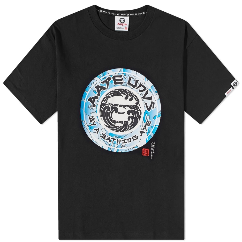 

Футболка AAPE Japan от Bathing Ape, черный