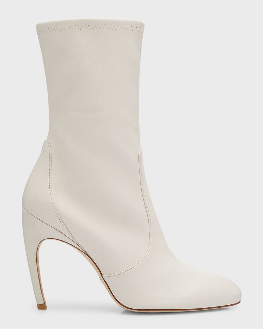 

Эластичные кожаные ботильоны Luxecurve до щиколотки Stuart Weitzman