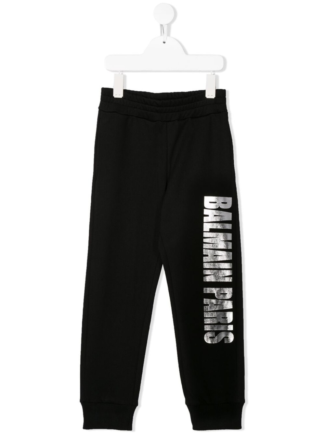 

Спортивные брюки с логотипом Balmain Kids, черный