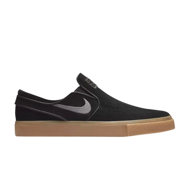 

Кроссовки Nike Zoom Stefan Janoski Slip-On SB 'Black Gum', черный