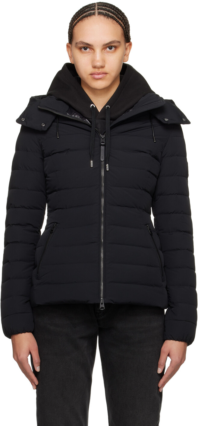 

Черный пуховик Michi Mackage