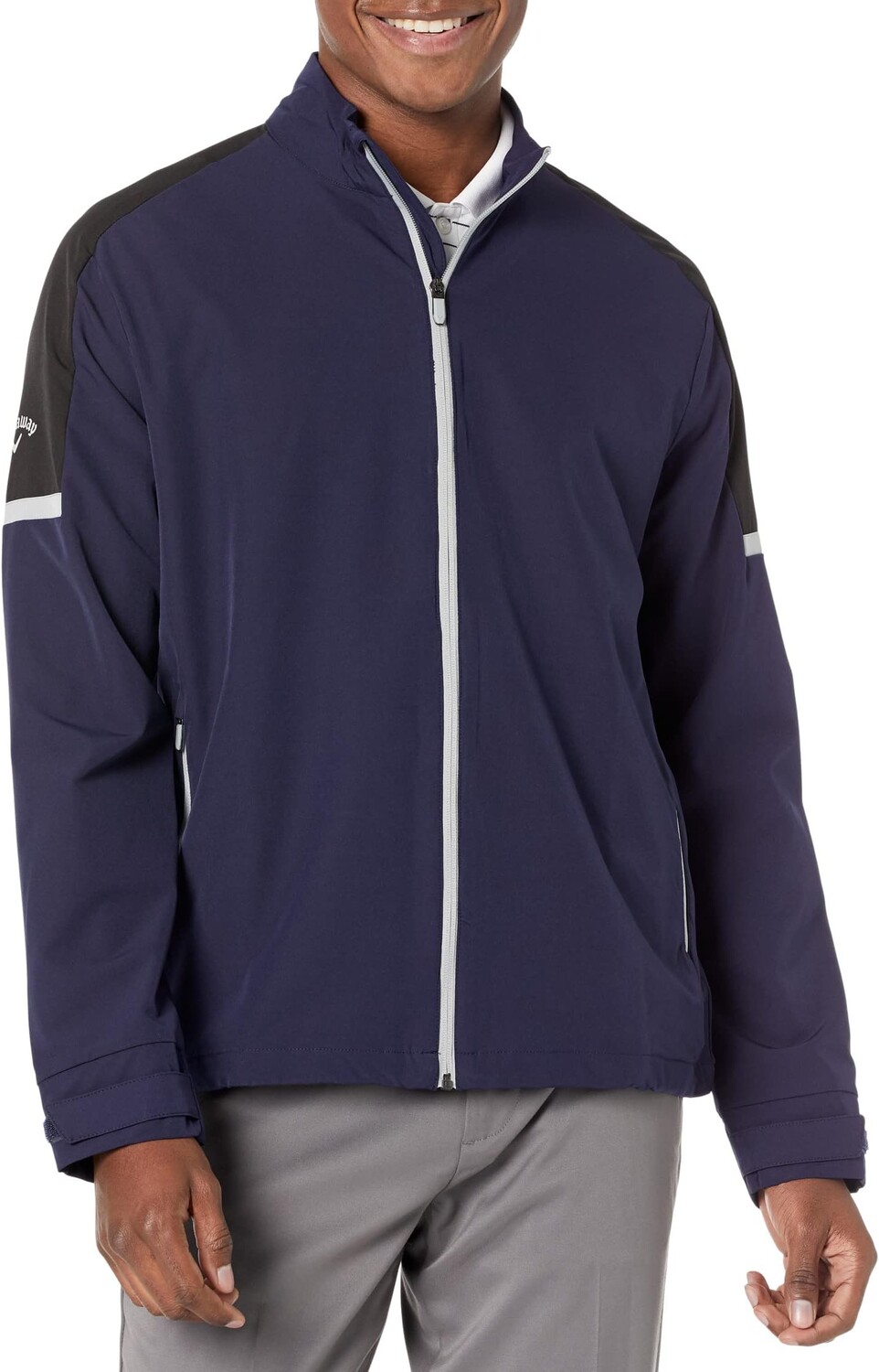 

Куртка Full Zip Wind & Water-Resistant Jacket Callaway, цвет Peacoat